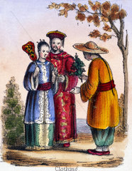 'Clothing'  1845.