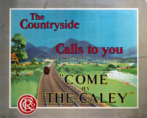 ‘Come by the Caley’  CR poster  1915.