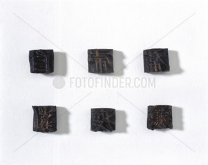 Casts of Korean bronze type  1406.