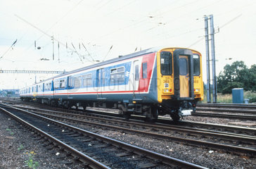 Network South East livery  Southern Region unit