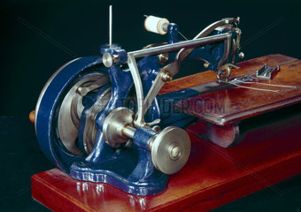Thomas lock-stitch sewing machine  c 1853.