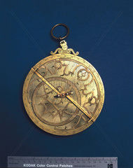 Planispheric astrolabe  c 1570.