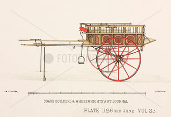 Trade cart  c 1903.