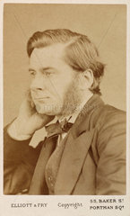 Thomas Henry Huxley  British biologist  c 1865-1886.