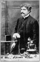 Sir Jagadis C Bose  Indian physicist and botanist  1896.