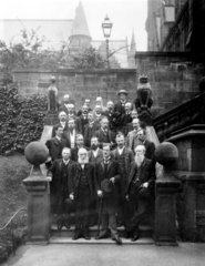 Sir William Henry Perkin and group  British Association meeting  York  1906.