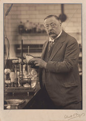 William Henry Perkin Junior  English chemist  c 1916.