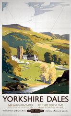 ‘Yorkshire Dales’  BR (NER) poster  1953.