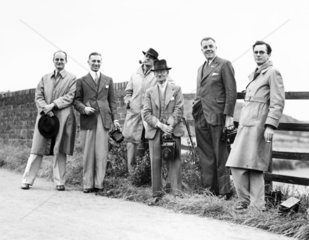 Six members of the Railway Photographic Society  1937.