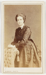 Queen of Portugal  c 1865.