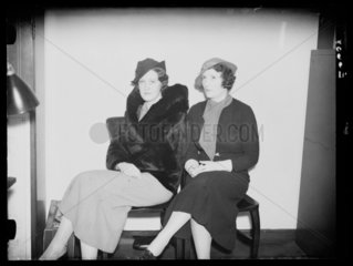 Women modelling hats  1936.