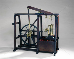 Boulton and Watt condensing engine  c 1800.