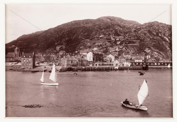 'Barmouth From the Island'  c 1880.