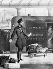 Railway porter  1852.