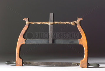 Frame saw  late 18th century.