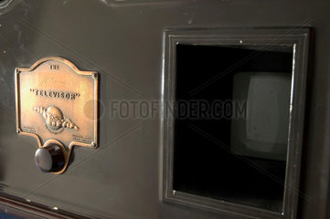 Detail of a 'tin box' televisor  c 1930