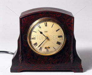 Mains-driven synchronous electric clock  English  c 1930s.