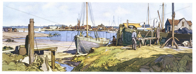 Brightlingsea  Essex  1948-1965.
