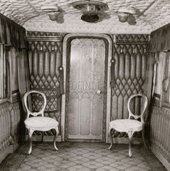 Queen Victoria's railway carriage  1895.