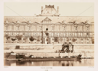 'Vieux Louvre'  Paris  c 1865.