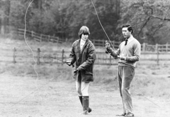 Caroline Worsley and Prince Charles  May 1979.