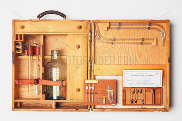 Blood transfusion apparatus  1914-1918.