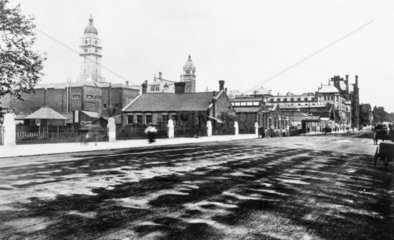 Exhibition Road  London  c 1905.
