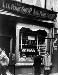 Lil' Pork Shop  Tynwald  Isle of Man  25 July 1942.