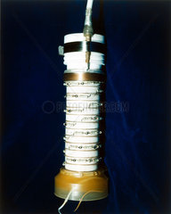 Digicom tube of spectrometer for the Hubble telescope  1980s.