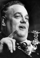 Cyril Smith  Mayor of Rochdale  August 1966.