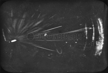 Alpha-ray tracks  early 20th century.