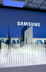 Berlin  Deutschland  IFA 2009  Samsung zeigt neue Flachbildschirme und Fernseher