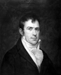 Robert Fulton  American artist and inventor  c 1800.