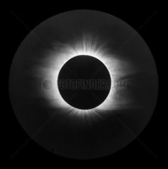 Solar eclipse  1898.