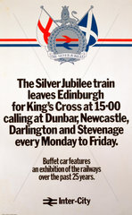 ‘The Silver Jubilee’  BR poster  1977.