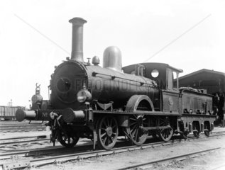 A class P/1 2-4-0 locomotive  The Hague  Holland  1932.