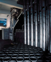 Interior of an Advanced Gas-cooled Reactor (AGR)  1980s.