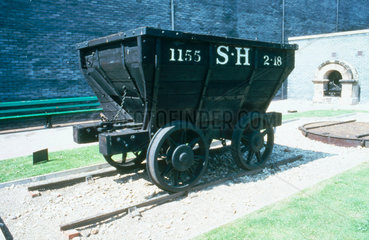 Chaldron wagon  South Hetton colliery  c 1850.