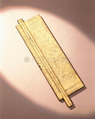 Calculator for treadwheel labour  1822-1851.