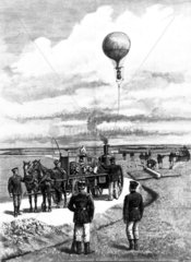 German war balloon  1892.