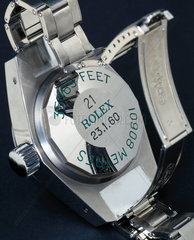 Rolex 'Oyster' wristwatch  1960.