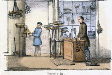 'Brooms'  c 1845.