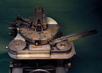 Wicks rotary typecaster  1878.