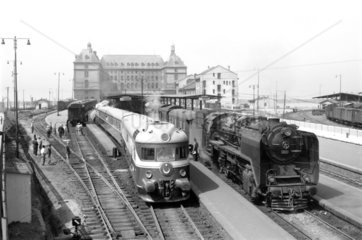 Haydarpasa Station  Istanbul  Turkey  1958.