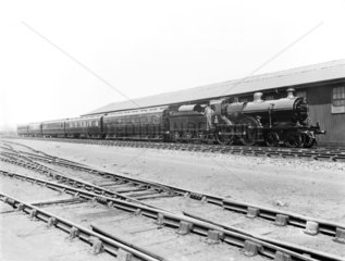 Royal Train at Derby  1921.