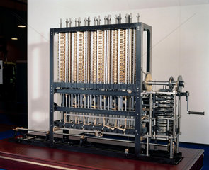 Babbage's Difference Engine No 2  1991.