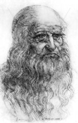 Leonardo da Vinci  Italian artist and engineer  c 1500.