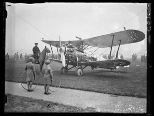 Aeroplane in Hyde Park  1933.