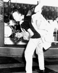 Jive dancing at Butlin's Holiday Camp  c 1958