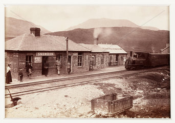 Snowdon Station  1894.